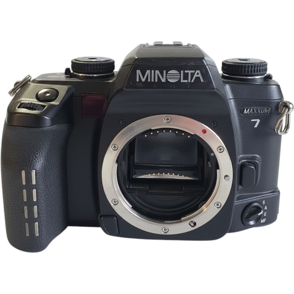 Minolta Maxxum 7 35mm SLR Film Camera Body Black 00004676
